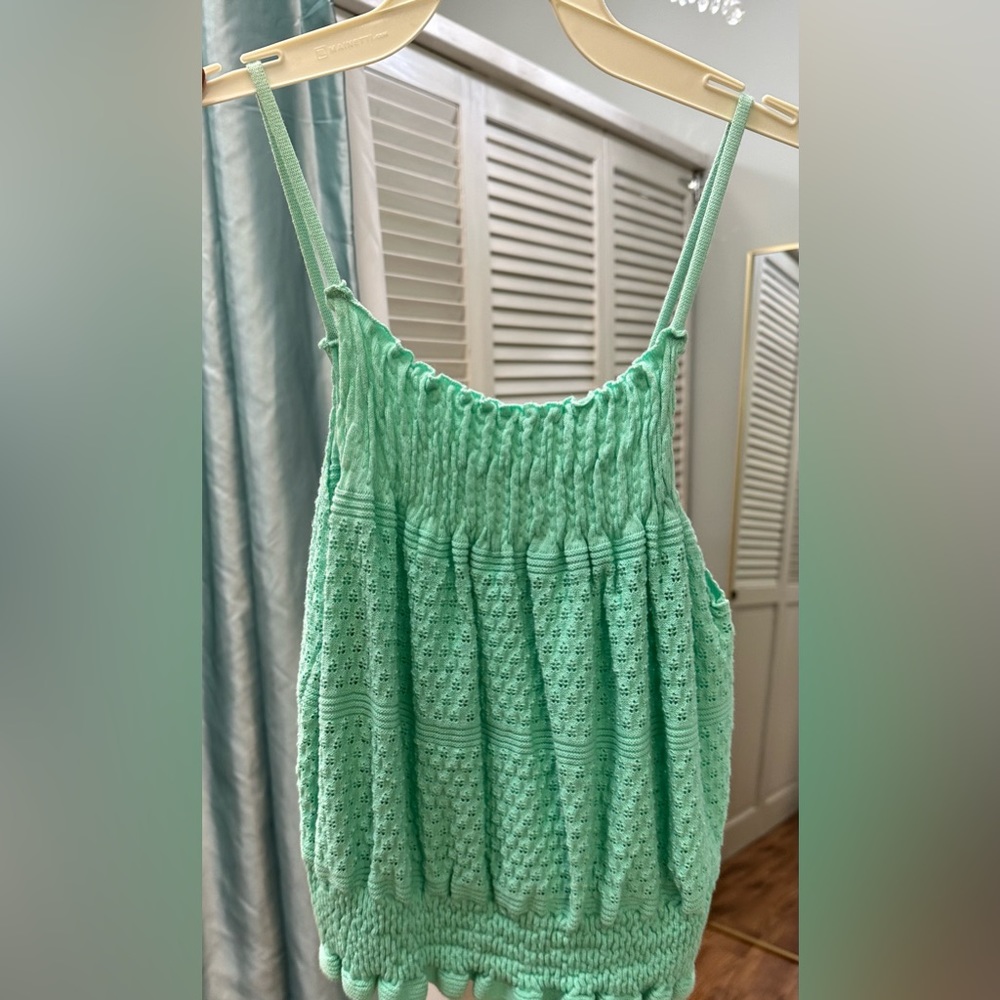 Women’s Mint green tank top